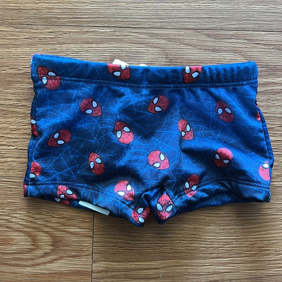 Marvel Spider-Man Kids Rashguard Set - Red and Blue nwot - Picture 5 of 6